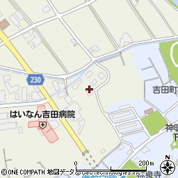 静岡県榛原郡吉田町神戸2608周辺の地図