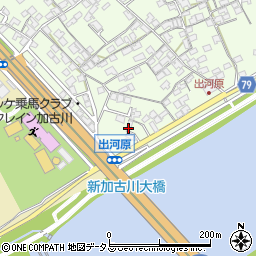 兵庫県加古川市東神吉町出河原267周辺の地図