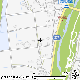 静岡県袋井市深見2419周辺の地図