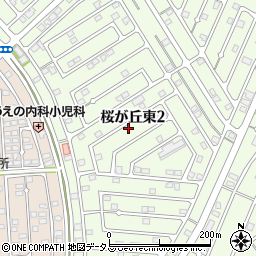 岡山県赤磐市桜が丘東2丁目2-187周辺の地図