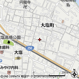 兵庫県姫路市大塩町653周辺の地図