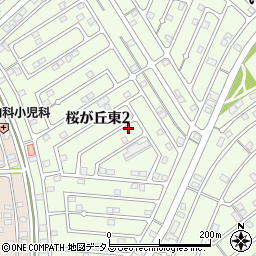 岡山県赤磐市桜が丘東2丁目2-169周辺の地図