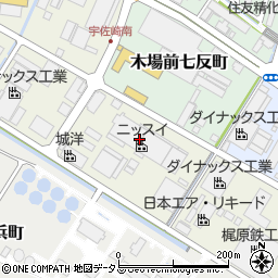 株式会社ニッスイ姫路総合工場周辺の地図