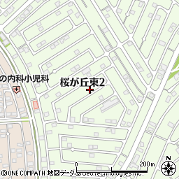 岡山県赤磐市桜が丘東2丁目2-190周辺の地図