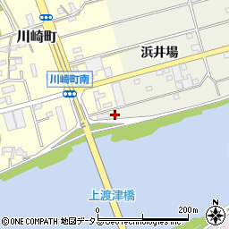 愛知県豊橋市川崎町376周辺の地図