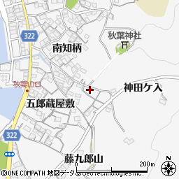 愛知県蒲郡市西浦町神田ケ入1-1周辺の地図