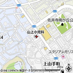 大阪府吹田市上山手町30-6周辺の地図