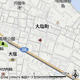 兵庫県姫路市大塩町660周辺の地図