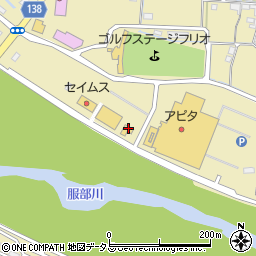 シャトレーゼ伊賀上野店周辺の地図