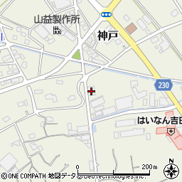 静岡県榛原郡吉田町神戸2578周辺の地図