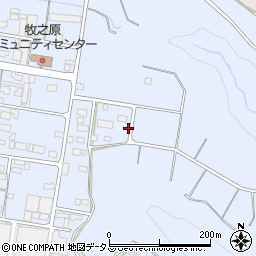 静岡県牧之原市布引原174周辺の地図