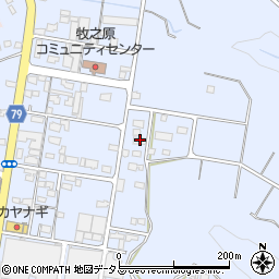 静岡県牧之原市布引原185周辺の地図