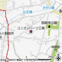 株式会社ユニオンパーツ工業　本社周辺の地図