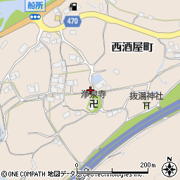 広島県三次市西酒屋町1348-2周辺の地図