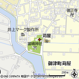 兵庫県たつの市御津町苅屋520周辺の地図