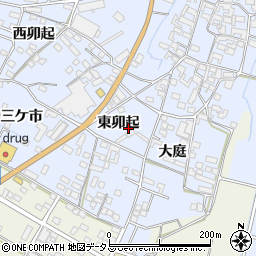愛知県知多郡美浜町奥田東卯起42周辺の地図