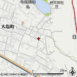 兵庫県姫路市大塩町711周辺の地図