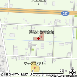 浜松市教育会館（公益財団法人）　静岡県教職員互助組合浜松支部周辺の地図