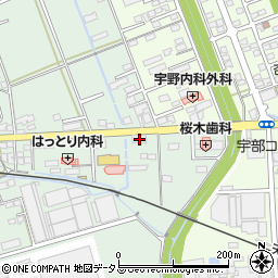 静岡県掛川市富部776-1周辺の地図
