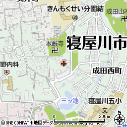 大阪府寝屋川市美井元町20-15周辺の地図