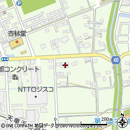 シュウ・ヘアー掛川店周辺の地図