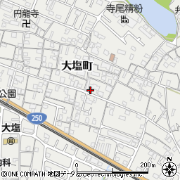 兵庫県姫路市大塩町629周辺の地図