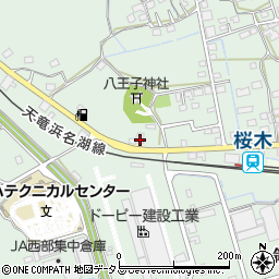 静岡県掛川市富部283-2周辺の地図