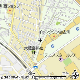 兵庫県加古川市東神吉町出河原916周辺の地図