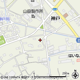 静岡県榛原郡吉田町神戸2938周辺の地図