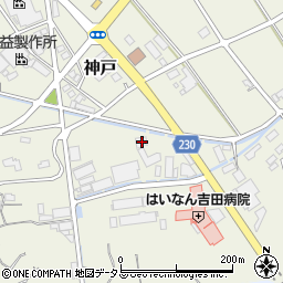 静岡県榛原郡吉田町神戸2569周辺の地図