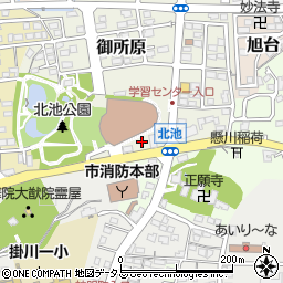 静岡県掛川市御所原18周辺の地図