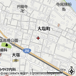 兵庫県姫路市大塩町656周辺の地図