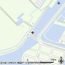 生田排水機場周辺の地図