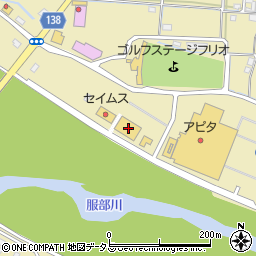 ダイソーアピタ伊賀上野店周辺の地図