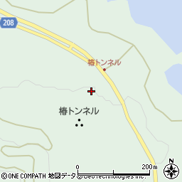 東京都大島町泉津不重205周辺の地図