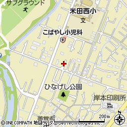 兵庫県高砂市米田町塩市周辺の地図