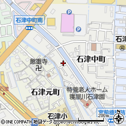 大阪府寝屋川市石津中町32-5周辺の地図