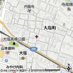 兵庫県姫路市大塩町468周辺の地図