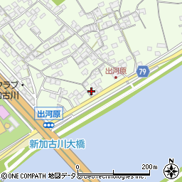 兵庫県加古川市東神吉町出河原260周辺の地図