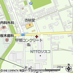 静岡資材株式会社　掛川販売支店周辺の地図