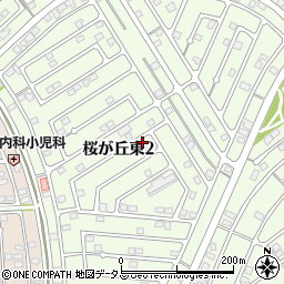 岡山県赤磐市桜が丘東2丁目2周辺の地図