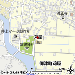 兵庫県たつの市御津町苅屋784周辺の地図