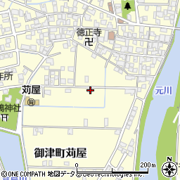 兵庫県たつの市御津町苅屋778周辺の地図