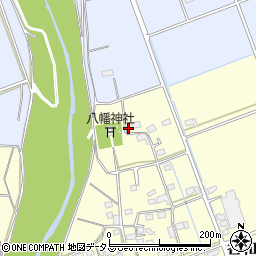 静岡県掛川市各和16周辺の地図