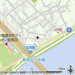 兵庫県加古川市東神吉町出河原282周辺の地図
