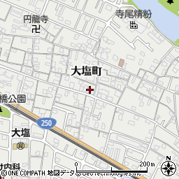 兵庫県姫路市大塩町631周辺の地図