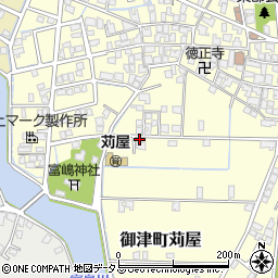 兵庫県たつの市御津町苅屋782周辺の地図