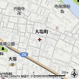 兵庫県姫路市大塩町636周辺の地図