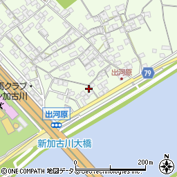 兵庫県加古川市東神吉町出河原259周辺の地図