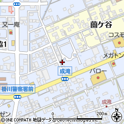 株式会社一条工務店　掛川東展示場周辺の地図